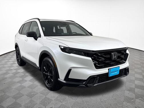 Platinum White Pearl 2026 Honda CR-V Hybrid Sport-L AWD
