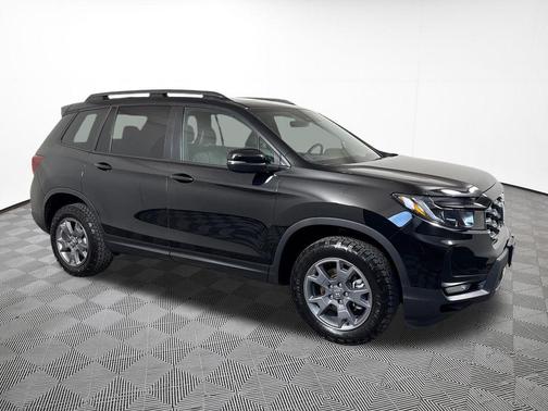 Crystal Black Pearl 2025 Honda Passport AWD TrailSport