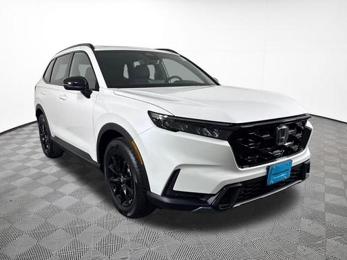 Platinum White Pearl 2026 Honda CR-V Hybrid Sport-L AWD