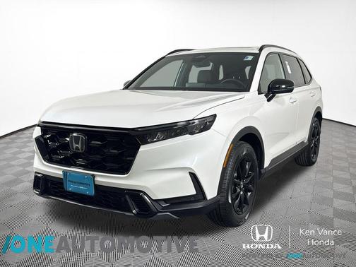 Platinum White Pearl 2026 Honda CR-V Hybrid Sport-L AWD
