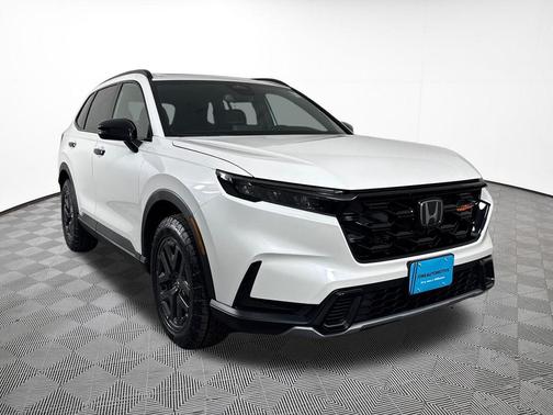 Platinum White Pearl 2026 Honda CR-V Hybrid TrailSport AWD