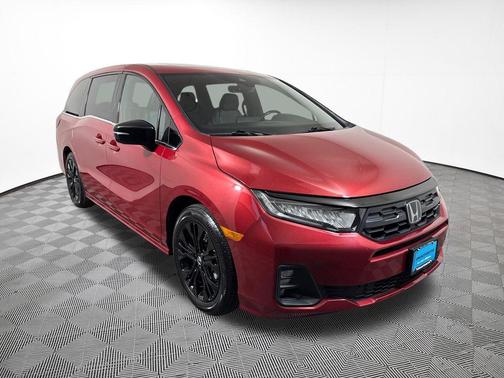 Radiant Red Metallic II 2025 Honda Odyssey Sport-L