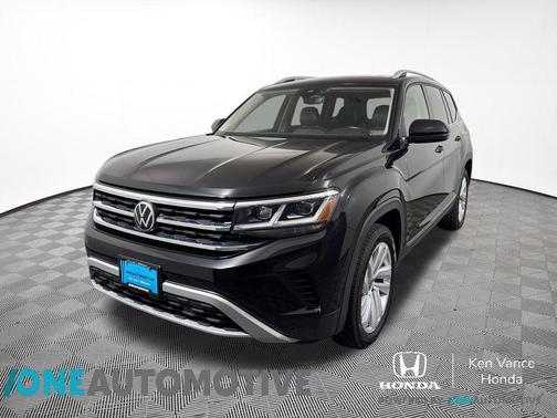 Deep Black 2021 Volkswagen Atlas 3.6L SEL