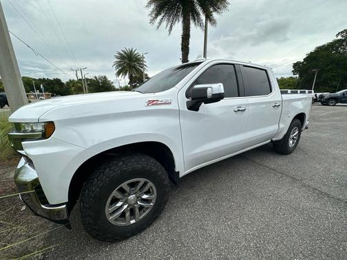 Summit White 2021 Chevrolet Silverado 1500 LTZ
