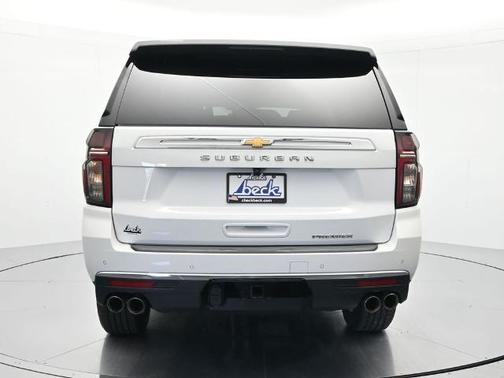 Summit White 2023 Chevrolet Suburban Premier