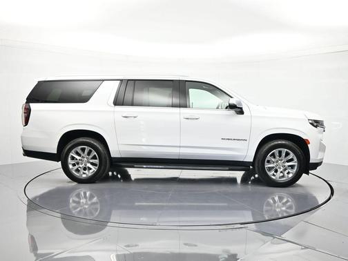 Summit White 2023 Chevrolet Suburban Premier