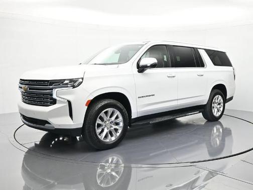 Summit White 2023 Chevrolet Suburban Premier