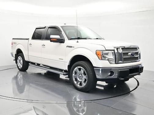 White Platinum Clearcoat Metallic 2012 Ford F-150 Lariat