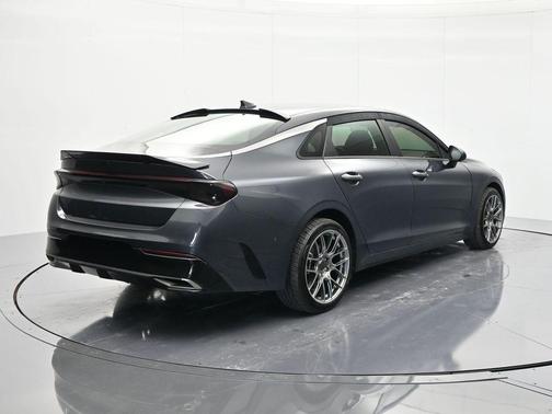 Gray 2021 Kia K5 LXS