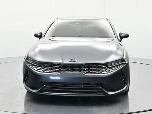 Gray 2021 Kia K5 LXS