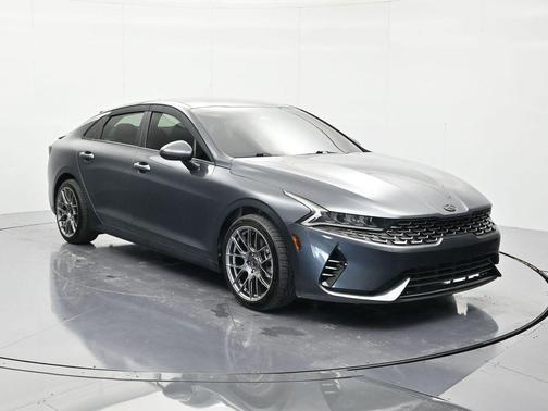 Gray 2021 Kia K5 LXS