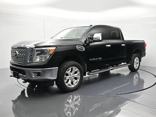 Magnetic Black 2017 Nissan Titan XD SL