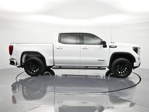 Summit White 2025 GMC Sierra 1500 Elevation