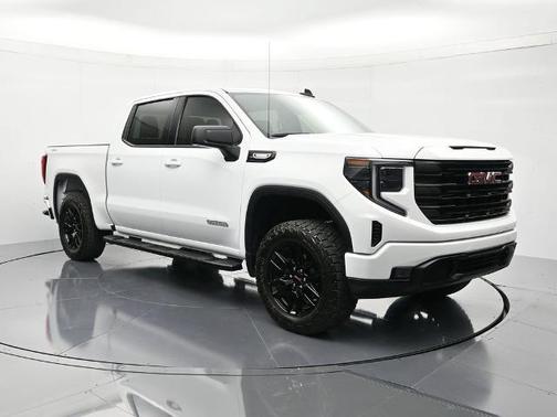 Summit White 2025 GMC Sierra 1500 Elevation