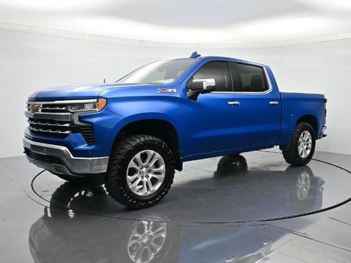 Glacier Blue Metallic 2022 Chevrolet Silverado 1500 LTZ