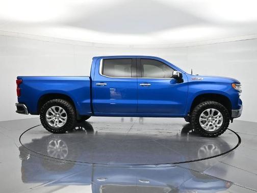 Glacier Blue Metallic 2022 Chevrolet Silverado 1500 LTZ