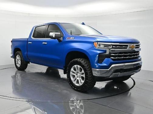 Glacier Blue Metallic 2022 Chevrolet Silverado 1500 LTZ