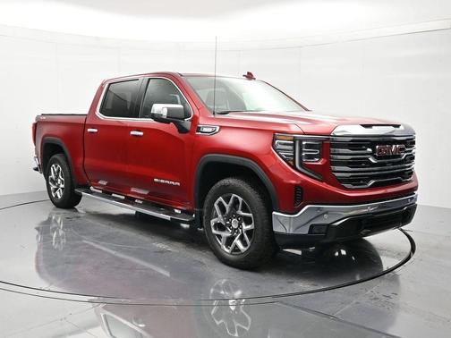 Volcanic Red 2024 GMC Sierra 1500 SLT