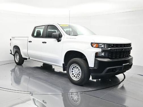 Summit White 2021 Chevrolet Silverado 1500 WT