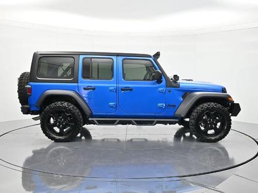 Hydro Blue Pearl 2024 Jeep Wrangler Sport