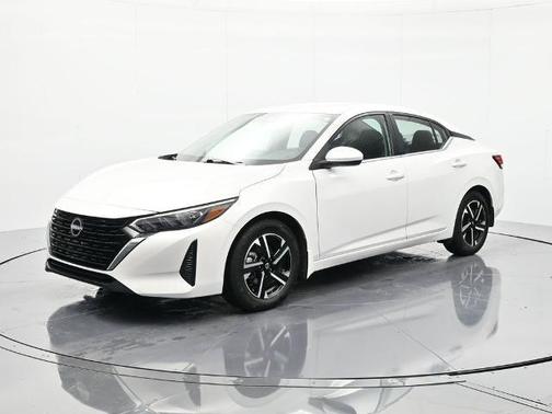 Aspen White 2024 Nissan Sentra SV