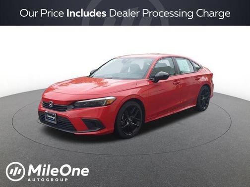 Rallye Red 2023 Honda Civic Sport
