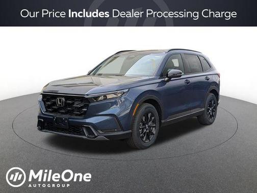 Canyon River Blue Metallic 2026 Honda CR-V Hybrid Sport-L AWD