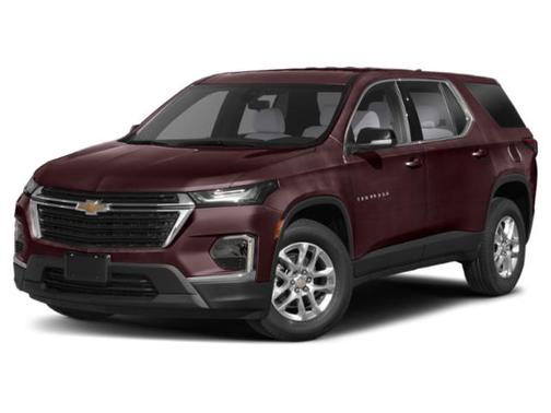 Black Cherry Metallic 2022 Chevrolet Traverse LT Cloth