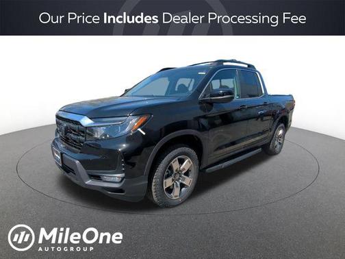 Crystal Black Pearl 2026 Honda Ridgeline RTL