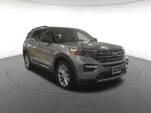 Silver Spruce Metallic 2020 Ford Explorer XLT