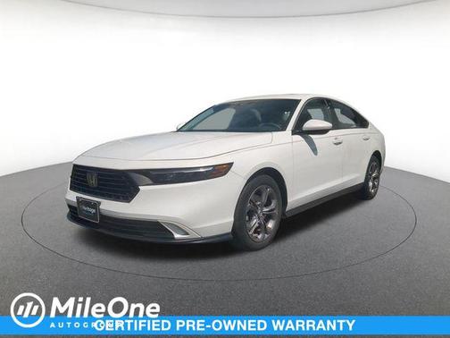 Platinum White 2023 Honda Accord EX