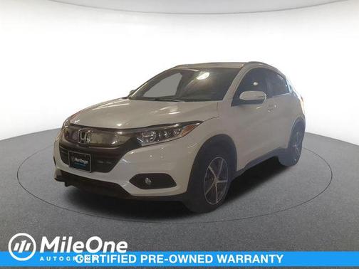 Platinum White 2022 Honda HR-V EX