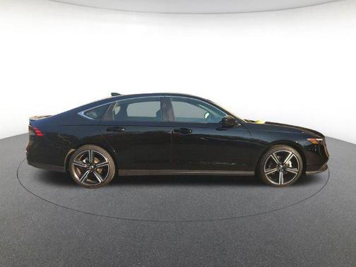 Crystal Black Pearl 2025 Honda Accord Hybrid Sport