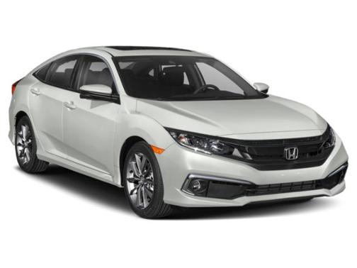 Modern Steel Metallic 2019 Honda Civic EX