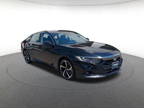 Crystal Black Pearl 2021 Honda Accord Sport SE 1.5T
