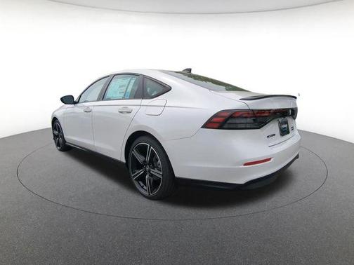 Platinum White 2026 Honda Accord Hybrid Sport