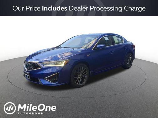 Apex Blue Pearl 2021 Acura ILX Technology Package