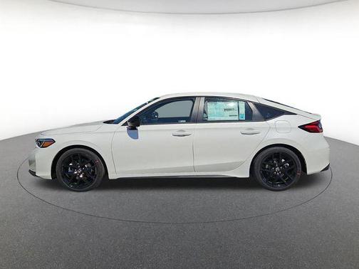 Platinum White 2026 Honda Civic Hybrid Sport