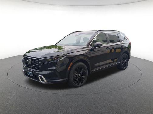 Black 2025 Honda CR-V Hybrid Sport Touring AWD