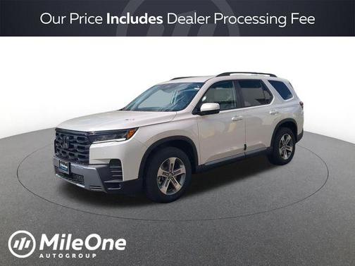Platinum White Pearl 2026 Honda Pilot EX-L