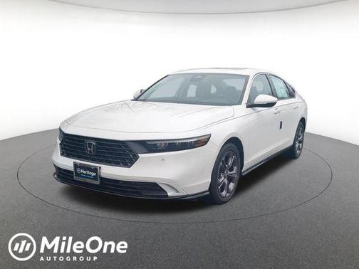 Platinum White 2026 Honda Accord Hybrid EX-L