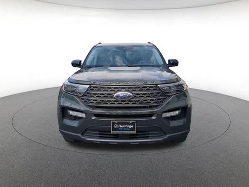 Forged Green Metallic 2023 Ford Explorer XLT