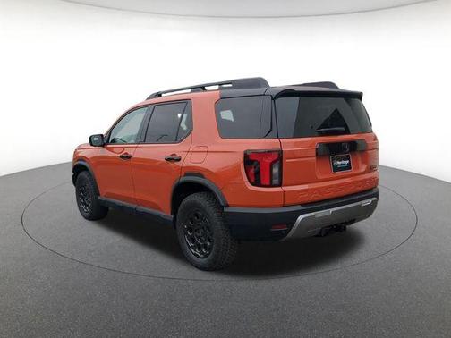 Sunset Orange 2026 Honda Passport AWD TrailSport Elite Blackout
