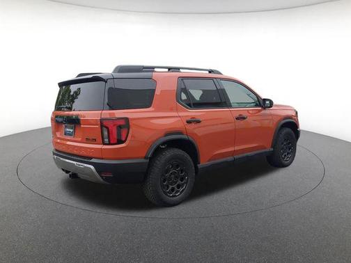 Sunset Orange 2026 Honda Passport AWD TrailSport Elite Blackout