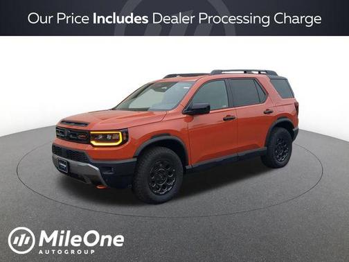 Sunset Orange 2026 Honda Passport AWD TrailSport Elite Blackout