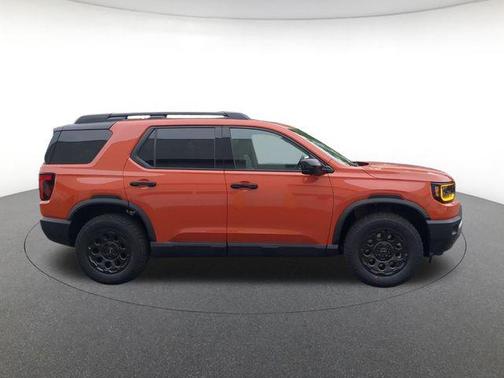 Sunset Orange 2026 Honda Passport AWD TrailSport Elite Blackout