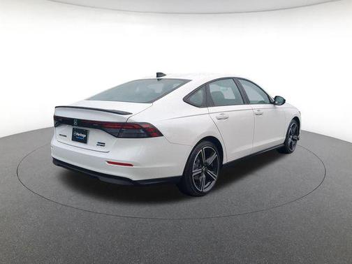 Platinum White Pearl 2026 Honda Accord Hybrid Sport