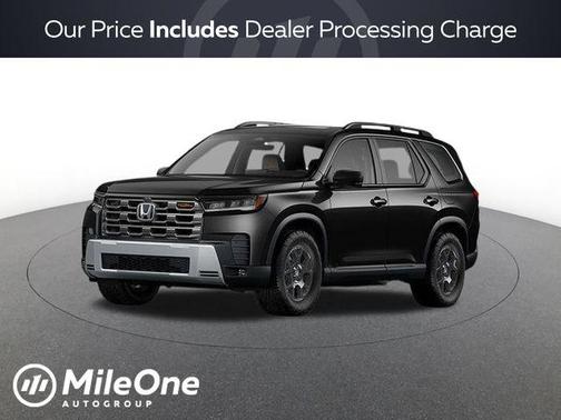 Crystal Black Pearl 2026 Honda Pilot TrailSport