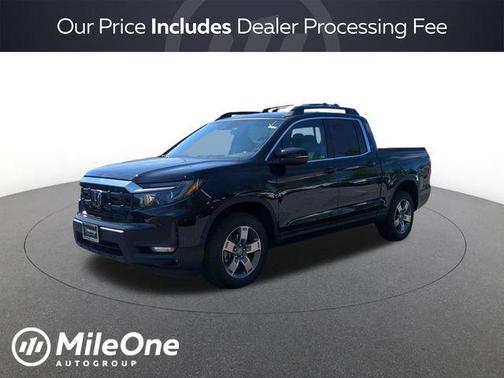 Crystal Black Pearl 2026 Honda Ridgeline RTL