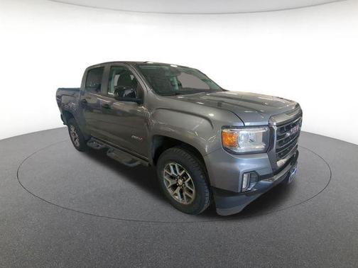 Satin Steel Metallic 2021 GMC Canyon AT4